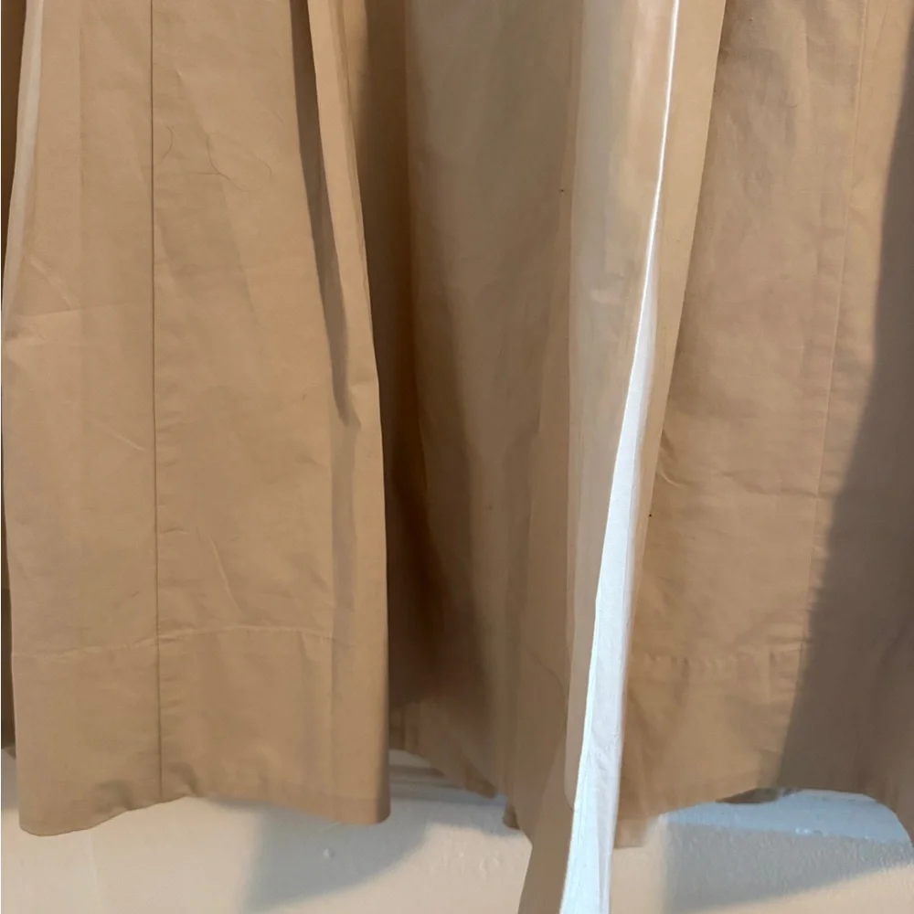 Babaton Artizia Chandelier Poplin High Rise Cotton Poplin Maxi Skirt Matte Pearl - Picture 12 of 15